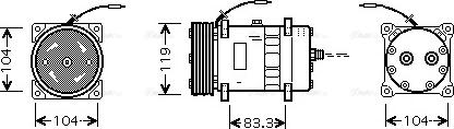 Ava Quality Cooling CN K176 - Kompresor, klima-Uređaj www.molydon.hr