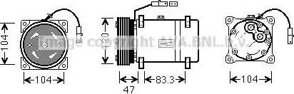 Ava Quality Cooling CN K178 - Kompresor, klima-Uređaj www.molydon.hr