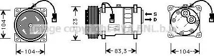 Ava Quality Cooling CN K177 - Kompresor, klima-Uređaj www.molydon.hr