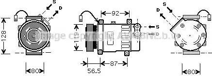 Ava Quality Cooling CN K207 - Kompresor, klima-Uređaj www.molydon.hr