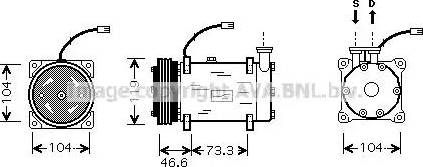 Ava Quality Cooling CN K215 - Kompresor, klima-Uređaj www.molydon.hr