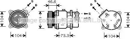 Ava Quality Cooling CN K218 - Kompresor, klima-Uređaj www.molydon.hr