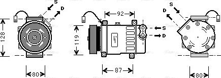 Ava Quality Cooling CN K217 - Kompresor, klima-Uređaj www.molydon.hr