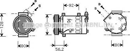 Ava Quality Cooling CN K237 - Kompresor, klima-Uređaj www.molydon.hr