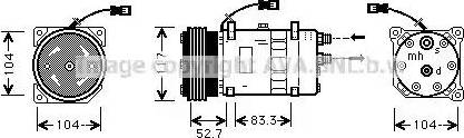 Ava Quality Cooling CN K222 - Kompresor, klima-Uređaj www.molydon.hr