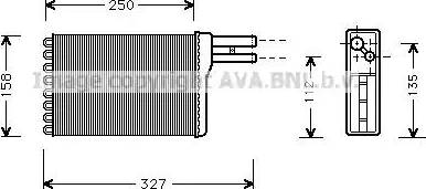 Ava Quality Cooling CR 6048 - Izmjenjivač topline, grijanje unutrasnjeg prostora www.molydon.hr
