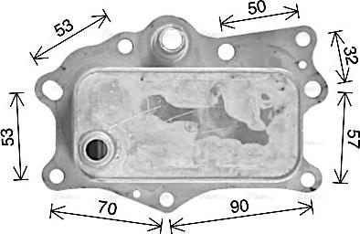 Ava Quality Cooling CR3143 - Uljni hladnjak, ulje za motor www.molydon.hr