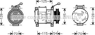 Ava Quality Cooling CRAK074 - Kompresor, klima-Uređaj www.molydon.hr