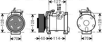 Ava Quality Cooling CRAK112 - Kompresor, klima-Uređaj www.molydon.hr