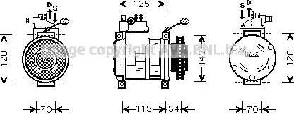 Ava Quality Cooling CR K074 - Kompresor, klima-Uređaj www.molydon.hr