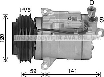 Ava Quality Cooling CTK079 - Kompresor, klima-Uređaj www.molydon.hr