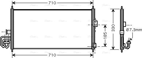 Ava Quality Cooling DN 5201 - Kondenzator, klima-Uređaj www.molydon.hr