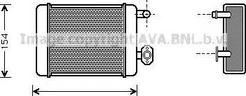 Ava Quality Cooling DN 6071 - Izmjenjivač topline, grijanje unutrasnjeg prostora www.molydon.hr