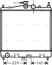 Ava Quality Cooling DN 2210 - Hladnjak, hladjenje motora www.molydon.hr