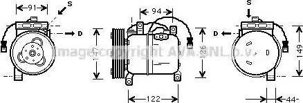 Ava Quality Cooling DN K004 - Kompresor, klima-Uređaj www.molydon.hr