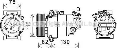 Ava Quality Cooling DNK386 - Kompresor, klima-Uređaj www.molydon.hr