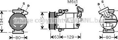 Ava Quality Cooling DN K334 - Kompresor, klima-Uređaj www.molydon.hr