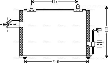 Ava Quality Cooling DW 5084 - Kondenzator, klima-Uređaj www.molydon.hr