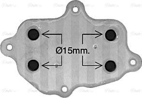 Ava Quality Cooling DW3439 - Uljni hladnjak, ulje za motor www.molydon.hr