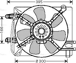 Ava Quality Cooling DW 7505 - Ventilator, hladjenje motora www.molydon.hr