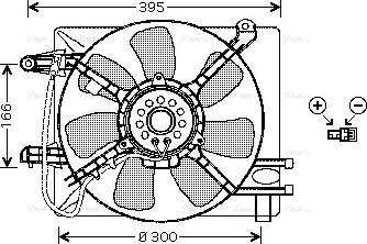 Ava Quality Cooling DW 7517 - Ventilator, hladjenje motora www.molydon.hr