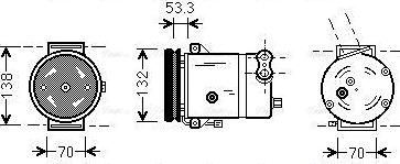 Ava Quality Cooling DWAK018 - Kompresor, klima-Uređaj www.molydon.hr