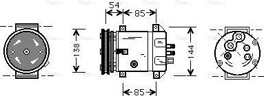 Ava Quality Cooling DWAK020 - Kompresor, klima-Uređaj www.molydon.hr