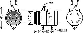 Ava Quality Cooling DW K096 - Kompresor, klima-Uređaj www.molydon.hr