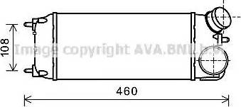 Ava Quality Cooling FD4476 - Intercooler, hladnjak www.molydon.hr