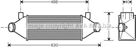 Ava Quality Cooling FD 4314 - Intercooler, hladnjak www.molydon.hr