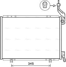 Ava Quality Cooling FD5593 - Kondenzator, klima-Uređaj www.molydon.hr