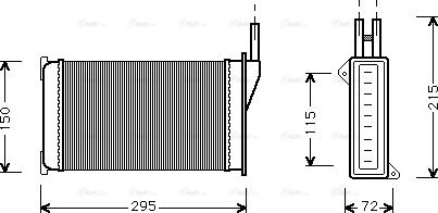 Ava Quality Cooling FD 6098 - Izmjenjivač topline, grijanje unutrasnjeg prostora www.molydon.hr