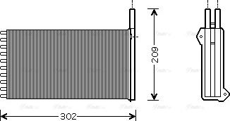 Ava Quality Cooling FD 6154 - Izmjenjivač topline, grijanje unutrasnjeg prostora www.molydon.hr