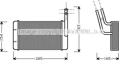 Ava Quality Cooling FD 6136 - Izmjenjivač topline, grijanje unutrasnjeg prostora www.molydon.hr