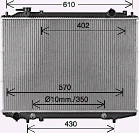 Ava Quality Cooling FD2664 - Hladnjak, hladjenje motora www.molydon.hr