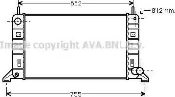 Ava Quality Cooling FD 2158 - Hladnjak, hladjenje motora www.molydon.hr