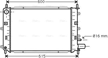 Ava Quality Cooling FD 2152 - Hladnjak, hladjenje motora www.molydon.hr