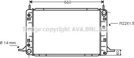 Ava Quality Cooling FD 2113 - Hladnjak, hladjenje motora www.molydon.hr