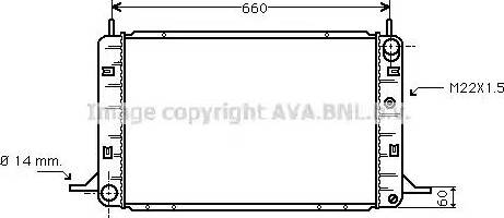 Ava Quality Cooling FD 2112 - Hladnjak, hladjenje motora www.molydon.hr