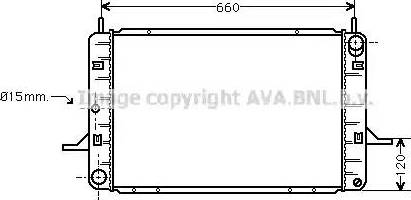 Ava Quality Cooling FD 2123 - Hladnjak, hladjenje motora www.molydon.hr