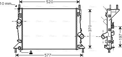 Ava Quality Cooling FD 2368 - Hladnjak, hladjenje motora www.molydon.hr