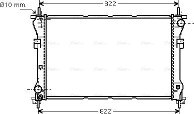 Ava Quality Cooling FD 2318 - Hladnjak, hladjenje motora www.molydon.hr