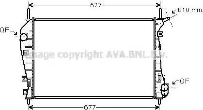 Ava Quality Cooling FD 2337 - Hladnjak, hladjenje motora www.molydon.hr