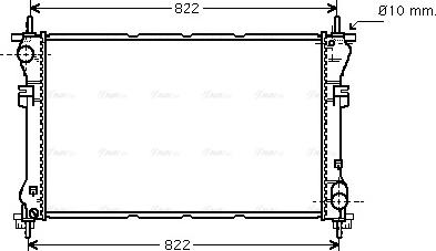 Ava Quality Cooling FD 2320 - Hladnjak, hladjenje motora www.molydon.hr