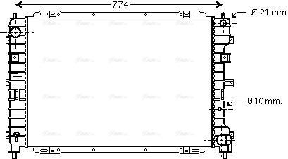 Ava Quality Cooling FD 2375 - Hladnjak, hladjenje motora www.molydon.hr