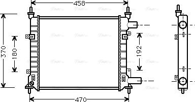 Ava Quality Cooling FD 2257 - Hladnjak, hladjenje motora www.molydon.hr