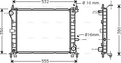 Ava Quality Cooling FD 2263 - Hladnjak, hladjenje motora www.molydon.hr