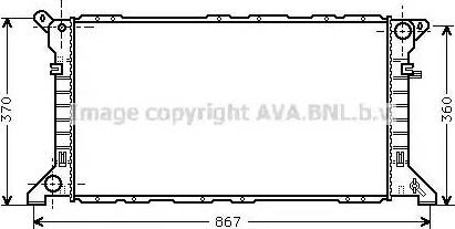 Ava Quality Cooling FD 2205 - Hladnjak, hladjenje motora www.molydon.hr