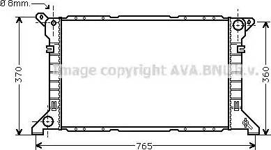 Ava Quality Cooling FD 2202 - Hladnjak, hladjenje motora www.molydon.hr