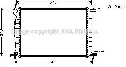 Ava Quality Cooling FD 2225 - Hladnjak, hladjenje motora www.molydon.hr